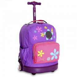 J World 16inch Rolling Backpack, Aroma