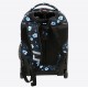 J World 18inch Rolling Backpack, Night Bloom