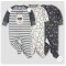 Gerber Baby Boys' 3pk Zip-Front Sleepsuit