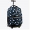 J World 18inch Rolling Backpack, Night Bloom