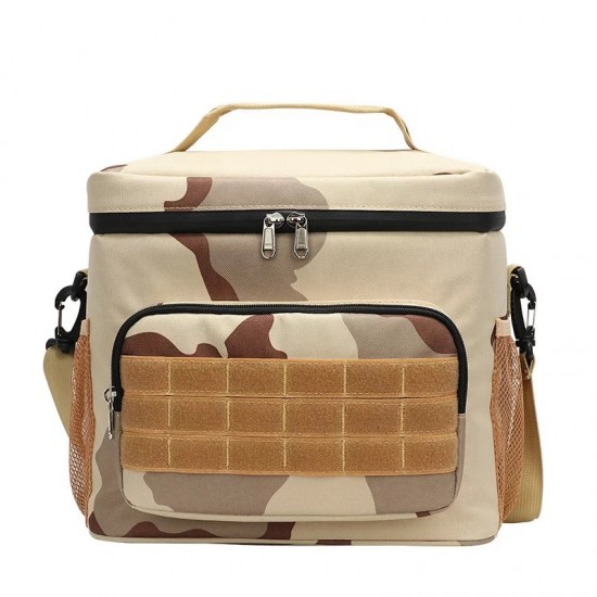 Bubbas Large Capacity Lunch Bag, Desert Camouflage