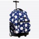 J World 18inch Sundance Rolling Backpack- Baseball J World 18inch Sundance Rolling Backpack- Baseball
