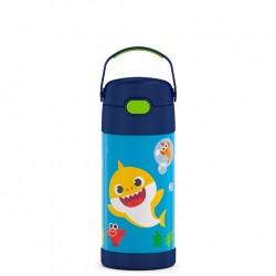 Thermos 12oz Funtainer Water Bottle, Baby Shark Thermos 12oz Funtainer Water Bottle, Baby Shark