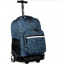 J World 18inch Rolling Backpack, Softline