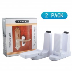 Safety Door Lever Lock, 2 Pack Safety Door Lever Lock, 2 Pack