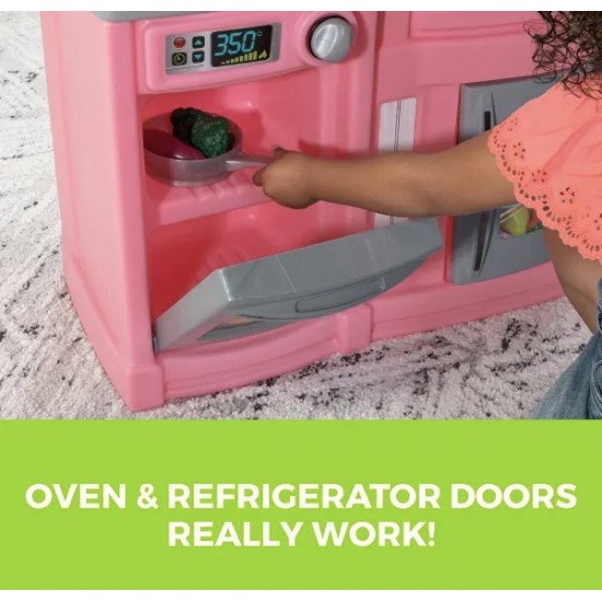 Step2 Modern Cook Kitchen Pretend Playset. Pink