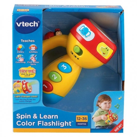 Vtech Spin And Learn Color Flashlight