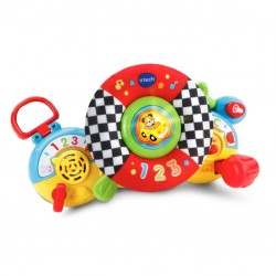 VTech On-the-Go Baby Driver With Fabric Steering Wheel and Car Sounds VTech On-the-Go Baby Driver With Fabric Steering Wheel and Car Sounds