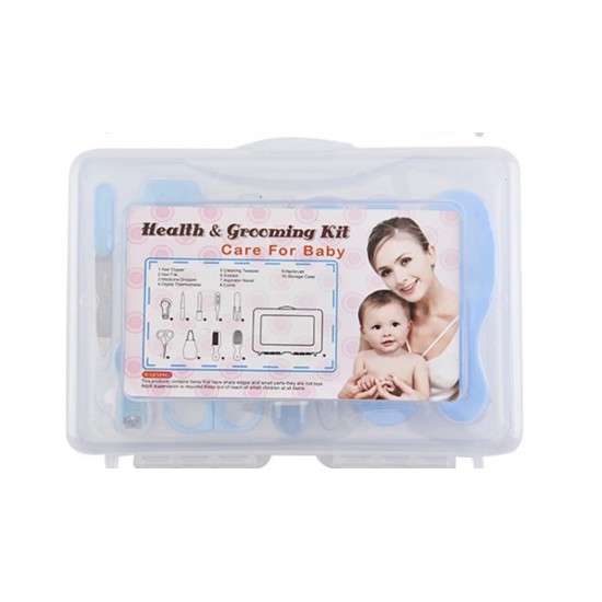 Baby Healthcare Grooming Kit, 10 PC