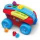 Mega Bloks First Builders Shape Sorting Wagon with Big Building Blocks, Building Toys for Toddlers (25 Pieces)