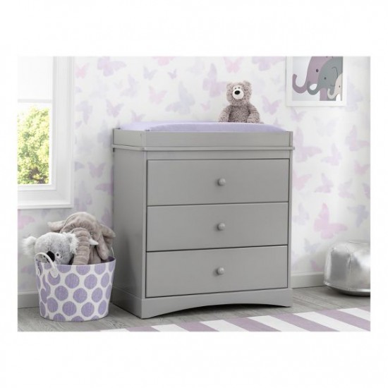 Delta Children Skylar 3-Drawer Dresser with Changing Top