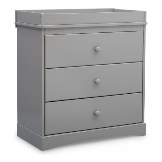 Delta Children Skylar 3-Drawer Dresser with Changing Top