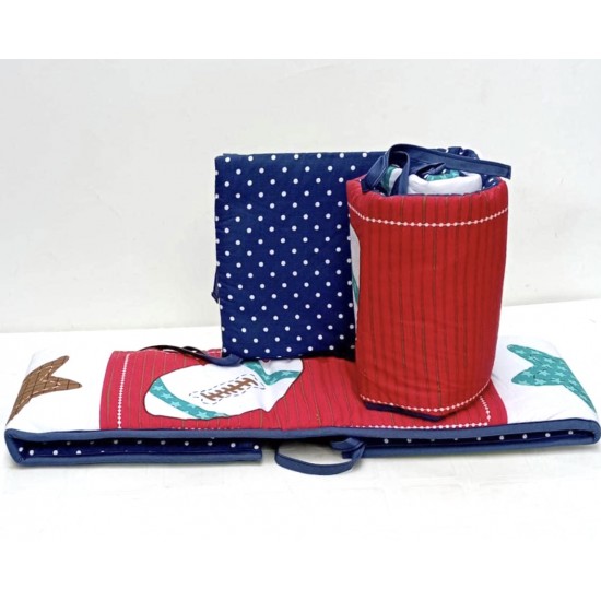 Sumersault 4PC Crib Bumper Pad Set