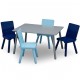 Delta Children Kids' Table and Chair Set 4 Chairs Included Delta Children Kids' Table and Chair Set 4 Chairs Included