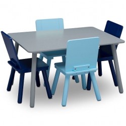 Delta Children Kids' Table and Chair Set 4 Chairs Included