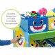 Baby Shark 4-Piece Playroom Set- Includes Table and 2 Chairs and 6-Bin Toy Organizer