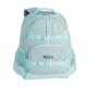 Mackenzie 15inch Aqua Sparkle Glitter Backpack and Lunch Bag Set