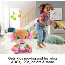 Fisher Price Laugh & Learn Big Puppy, Large Musical Plush Learning Toy: