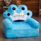 Plush 2-in-1 Foldable Kids Sofa, Prince