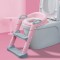 BUBBAS Potty Training Toilet Seat with Step Ladder, Pink
