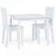 Humble Crew Kids 3-piece Square Table and Chair Set