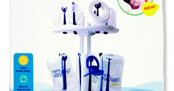Playtex 2-tier spinning drying rack