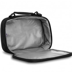 J World Cody Lunch Bag With Shoulder Strap- Black