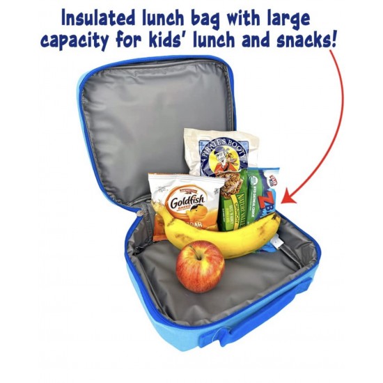Nickelodeon Baby Shark Lunch Box - Soft Insulated Lunch Bag for Girls and Boys