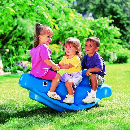 BUBBAS Whale Teeter Totter, Yellow BUBBAS Whale Teeter Totter, Yellow