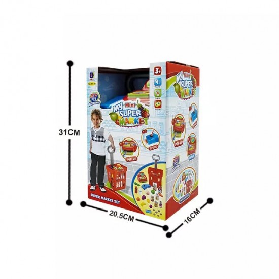 My Mini Supermarket Play Set with Simulating Cash Register My Mini Supermarket Play Set with Simulating Cash Register