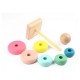 Mini Wooden Stacker, Montessori Toy