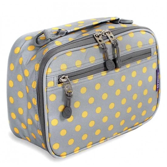 J World Cody Lunch Bag With Shoulder Strap- Candy Buttons