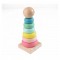 Mini Wooden Stacker, Montessori Toy