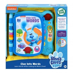 LeapFrog Blues Clues and You! Clue Into Words Book for Preschoolers