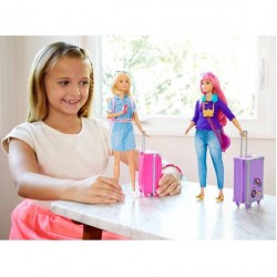 Barbie Travel Doll & Puppy Playset