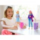 Barbie Travel Doll & Puppy Playset