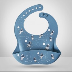 BUBBAS Waterproof Silicone Feeding Bib BUBBAS Waterproof Silicone Feeding Bib