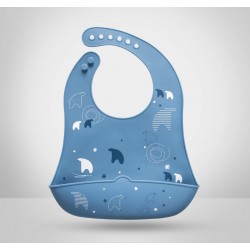 BUBBAS Waterproof Silicone Feeding Bib BUBBAS Waterproof Silicone Feeding Bib