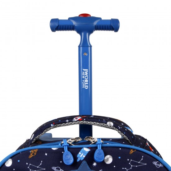 J World 18Inch Duo Backpack And Lunch Bag, Spaceship J World 18Inch Duo Backpack And Lunch Bag, Spaceship