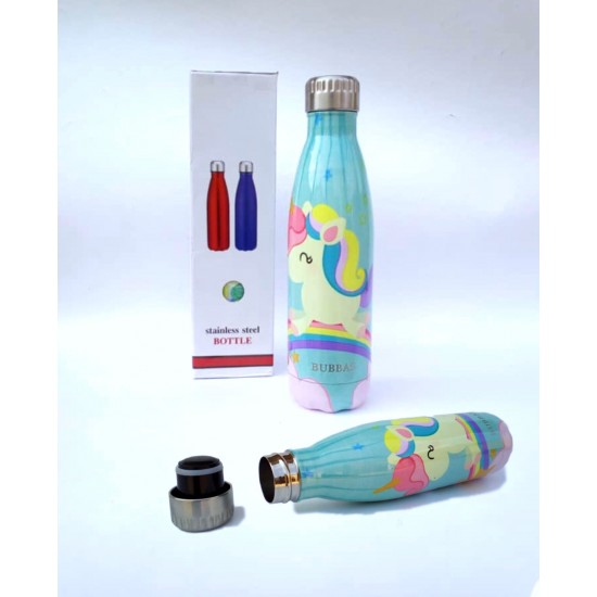 BUBBAS Unicorn Hydrant Bottle, 500ml