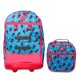 J World 18inch Duo Backpack And Lunch Bag, Strawberry J World 18inch Duo Backpack And Lunch Bag, Strawberry