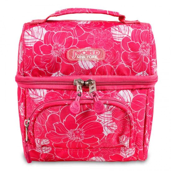J World Insulated Lunch Bag, English Rose J World Insulated Lunch Bag, English Rose