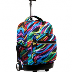J World 18inch Rolling Backpack, Quantum