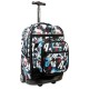 J World 18inch Duo Rolling Backpack And Lunch Kit, Graffiti