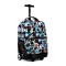 J World 18inch Rolling Backpack, Graffiti 