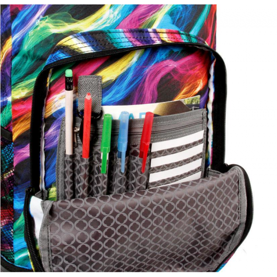 J World 18inch Rolling Backpack, Quantum