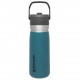 Stanley Flip Straw Insulated Stainless Steel Water Bottle 22 oz - Lagoon