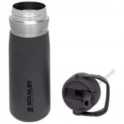 Stanley Flip Straw Insulated Stainless Steel Water Bottle 22 oz - Charcoal Stanley Flip Straw Insulated Stainless Steel Water Bottle 22 oz - Charcoal