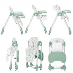 Dream On Me Jazz Highchair, Green Dream On Me Jazz Highchair, Green
