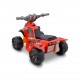 Kiddie Quad 6v Battery-Powered Ride-On, Red
